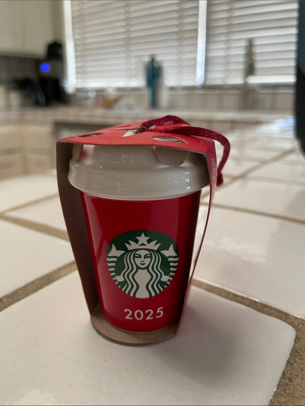 Starbucks 2025 cup ornament,NWT